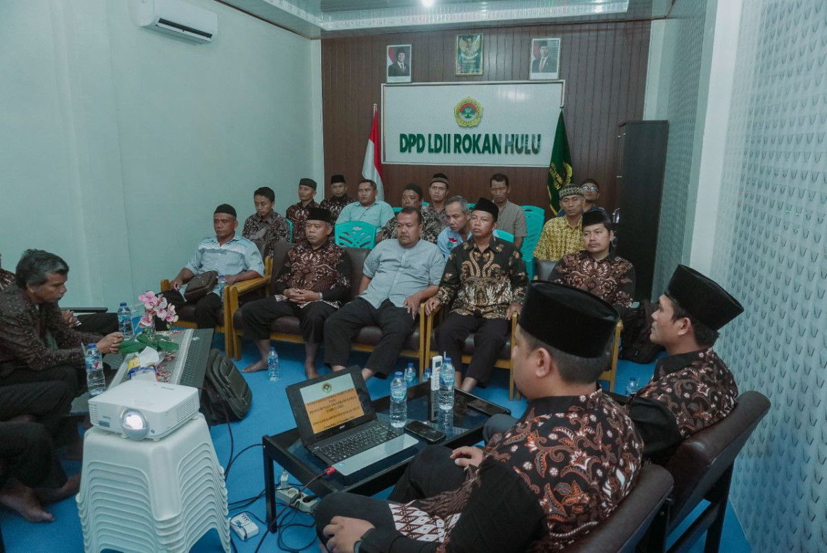 LDII Rokan Hulu Helat Evaluasi Kinerja 2024 Dan Penyusunan Program